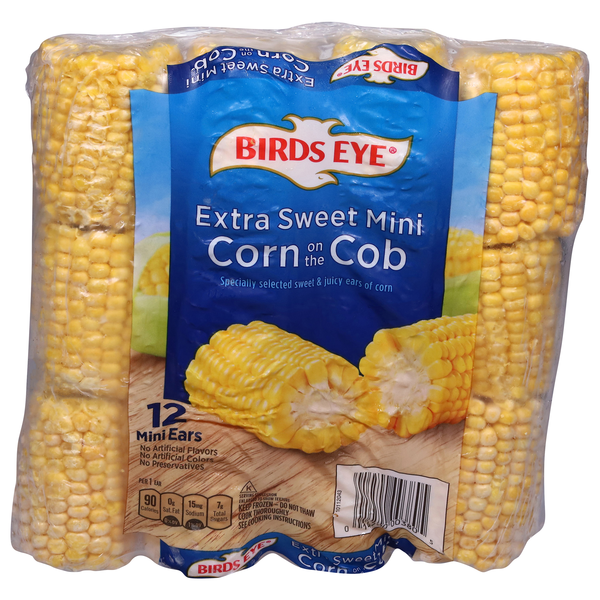 Birds Eye Extra Sweet Mini Corn On The Cob Frozen