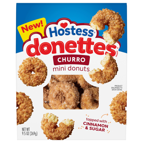 Hostess Donettes Mini Churro Donuts