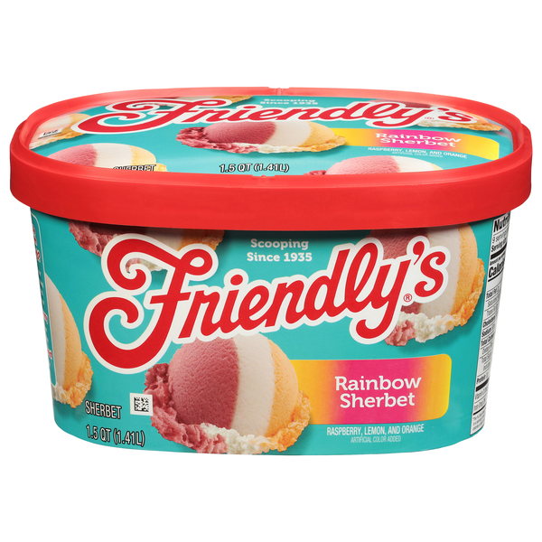 Friendly's Rainbow Sherbet
