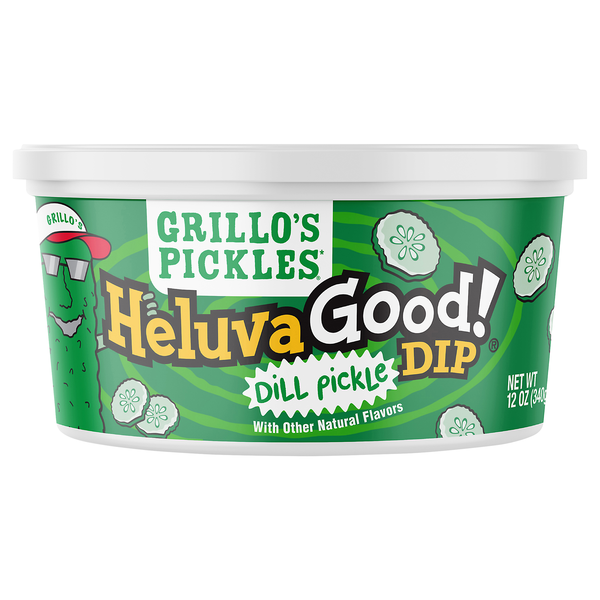 Heluva Good! Limited Edition Grillo's Dill Pickle Dip