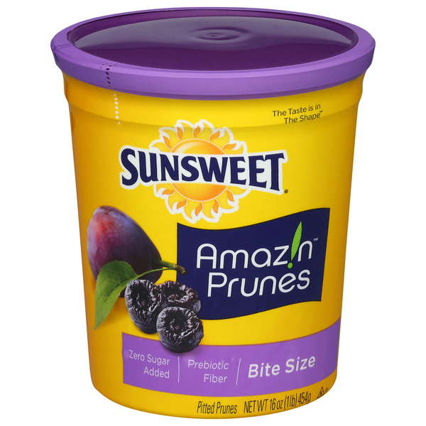 Sunsweet California Prunes Pitted Bite Size