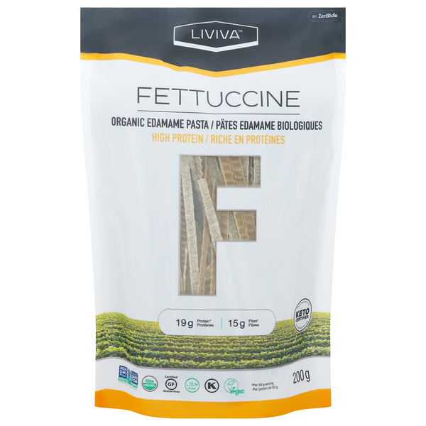 Save on Liviva Fettuccine Edamame Pasta Order Online Delivery Giant