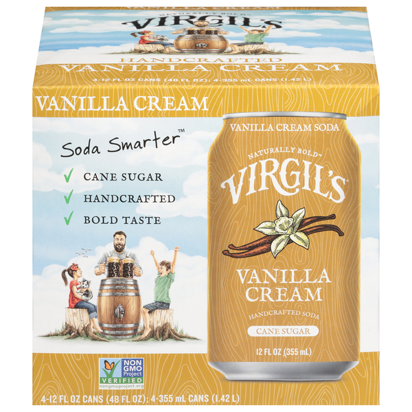 Virgil's Vanilla Cream Soda - 4 pk