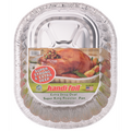 Handi-Foil ECO-Foil Extra Deep Oval Super King Roaster Pan