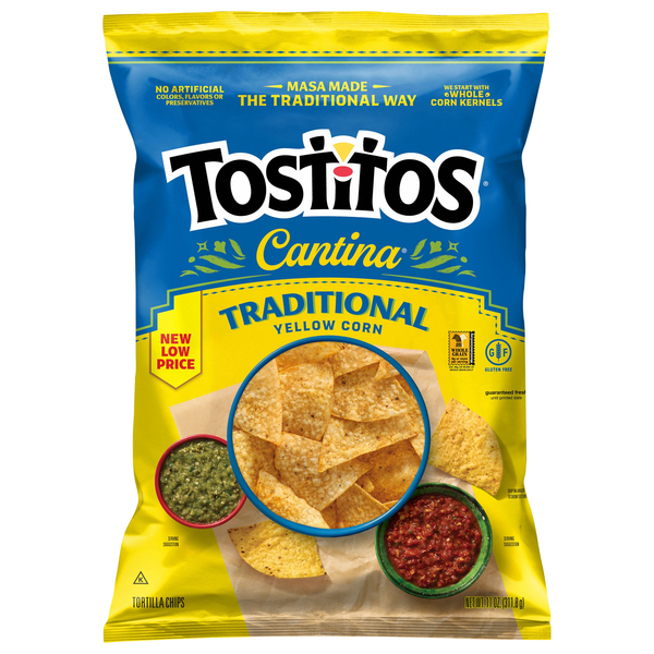 Tostitos Cantina Traditional Yellow Corn Tortilla Chips