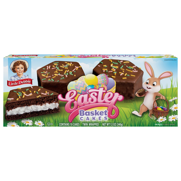Little Debbie Easter Basket Chocolate Snack Cakes - 10 ct