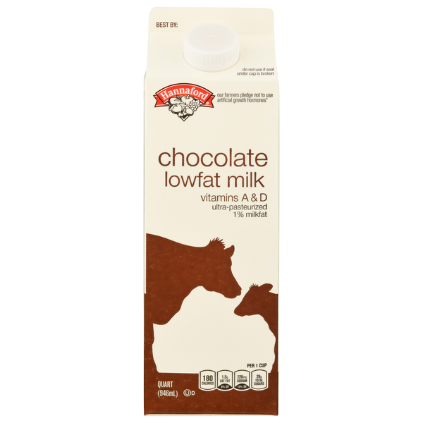Hannaford 1% Low Fat Chocolate Milk