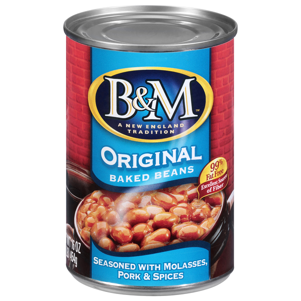 B&M 99% Fat Free Original Baked Beans