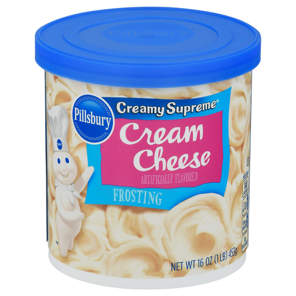 Save on Pillsbury Creamy Supreme Frosting Cream Cheese Order Online