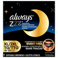 Always ZZZs Disposable Period Underwear XL
