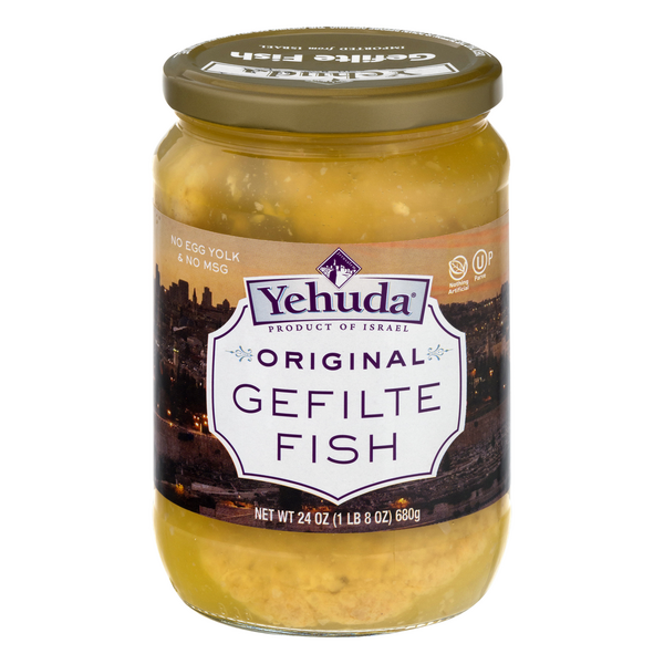 Save on Yehuda Gefilte Fish Original No Egg Yolk & No MSG Order Online
