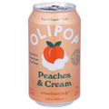 Olipop Peaches & Cream Prebiotic Soda