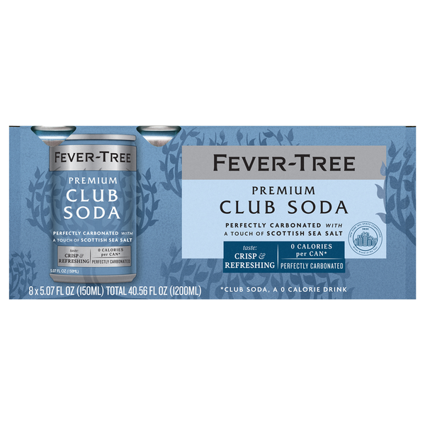 Fever-Tree Premium Club Soda - 8 pk