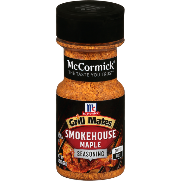 Save on McCormick Grill Mates Seasoning Smokehouse Maple Gluten Free