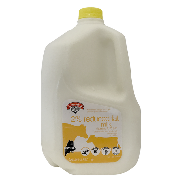 Hannaford 2% Reduced Fat Milk