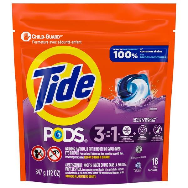 Tide 3-in-1 Tide Spring Meadow Laundry Detergent Pods