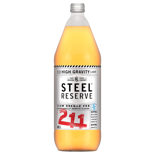 Steel Reserve High Gravity Lager Beer (Single)