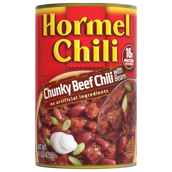 Hormel Chunky Beef Chili with Beans