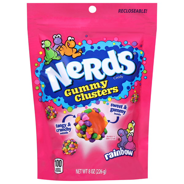 Nerds Rainbow Gummy Clusters Candy
