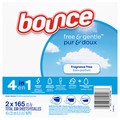 Bounce Free & Gentle Unscented Dryer Sheets