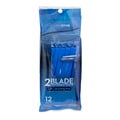 CareOne 2 Blade Disposable Razor With Lubricating Strip