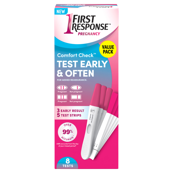 First Response Comfort Check Pregnancy Test Value Pack