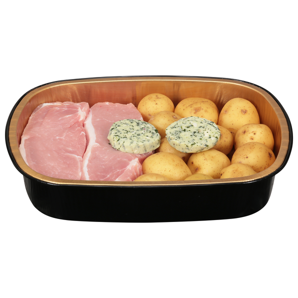 Food Lion Oven Ready Pork Chop with Potatoes