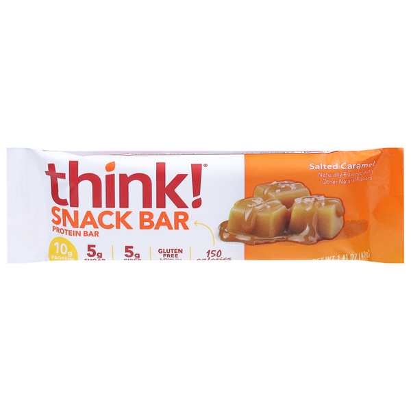 think! Gluten Free Salted Caramel 10g Protein+ Bar