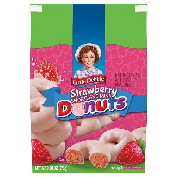 Little Debbie Mini Strawberry Shortcake Donuts