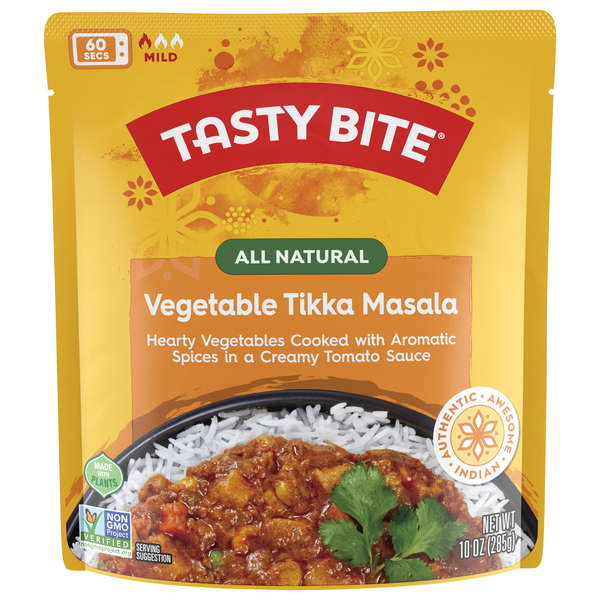 Tasty Bite All Natural 60 Second Mild Vegetable Tikka Masala