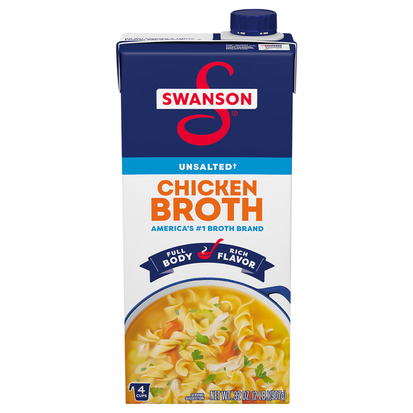 Swanson Unsalted Chicken Broth