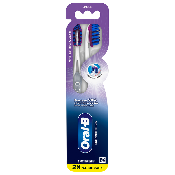 Oral-B 3D White Luxe Toothbrushes Medium