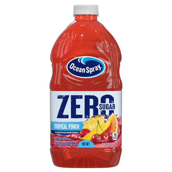 Ocean Spray Zero Sugar Tropical Punch Juice Drink