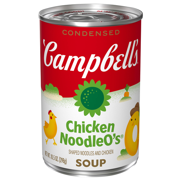 Campbell's Condensed Chicken NoodleO's Soup