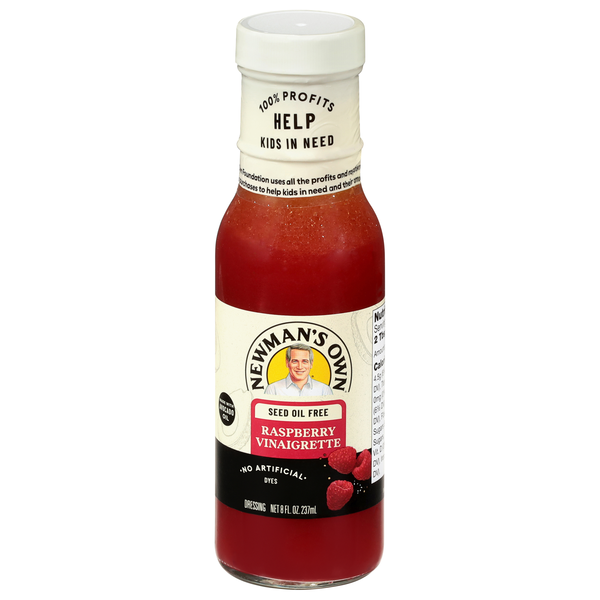Newman's Own Gluten Free Seed Oil Free Raspberry Vinaigrette Dressing
