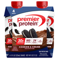 Premier Protein Cookies & Cream 30g High Protein Shakes - 4 pk