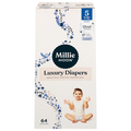 Millie Moon Unisex Luxury Size 5 Baby Diapers 28-39 lb