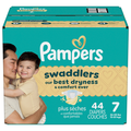 Pampers Swaddlers Size 7 Baby Diapers 26-50 lb