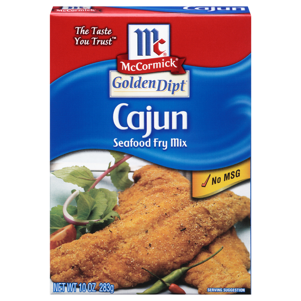 McCormick Golden Dipt Cajun Seafood Fry Mix