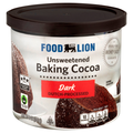 Food Lion Unsweetened Dutch Processed Dark Baking Cocoa
