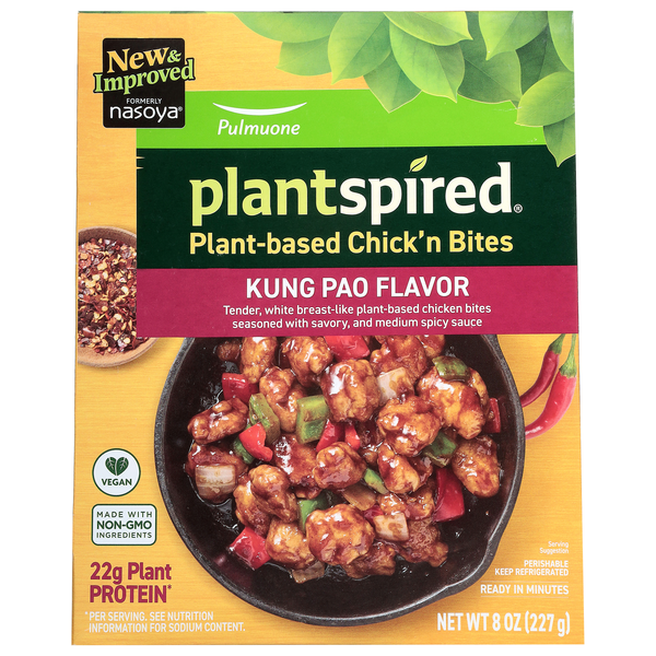 Nasoya Plantspired Plant-Based Kung Pao Chick'n Bites Refrigerated
