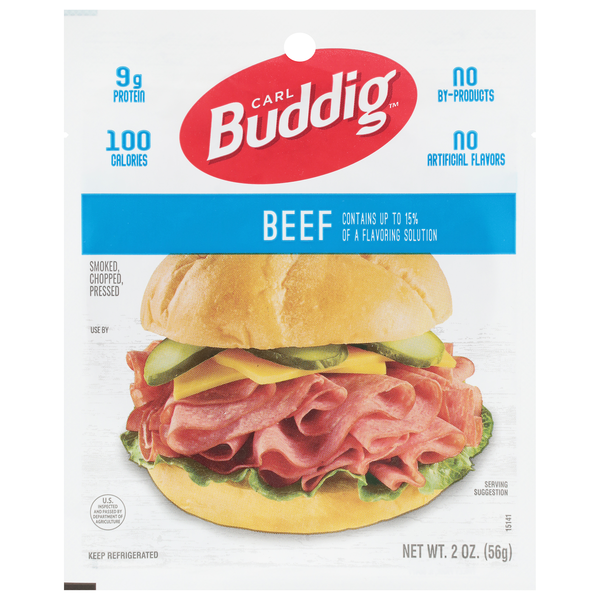 Buddig Smoked Beef Sliced