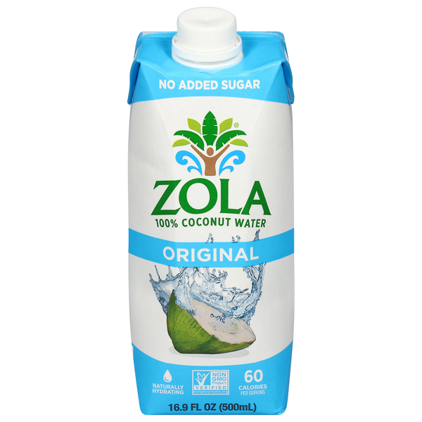 Zola Original 100% Coconut Water