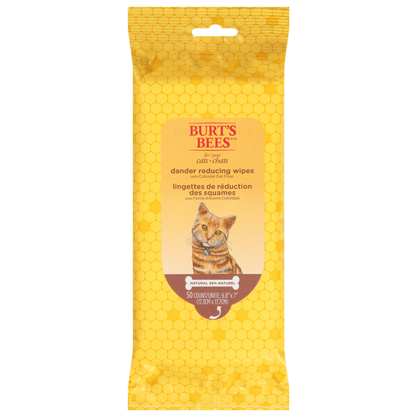 Save on Burt's Bees Cats Dander Reducing Wipes Order Online Delivery