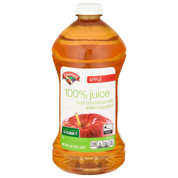 Hannaford 100% Apple Juice