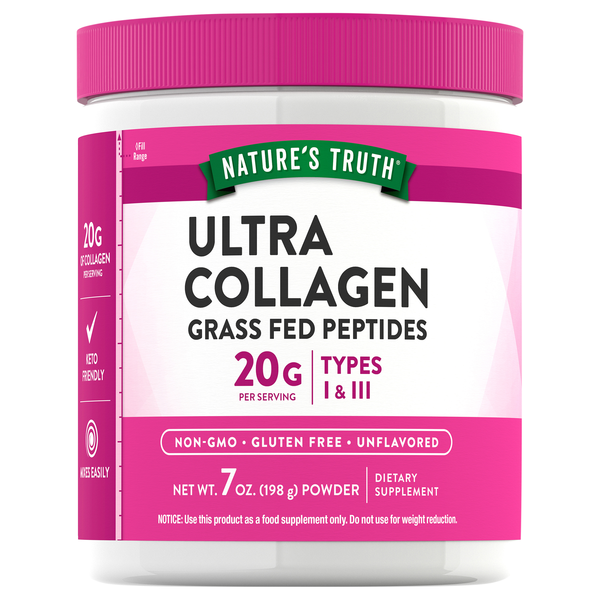 Nature's Truth Ultra Collagen Unflavored Powder Gluten Free