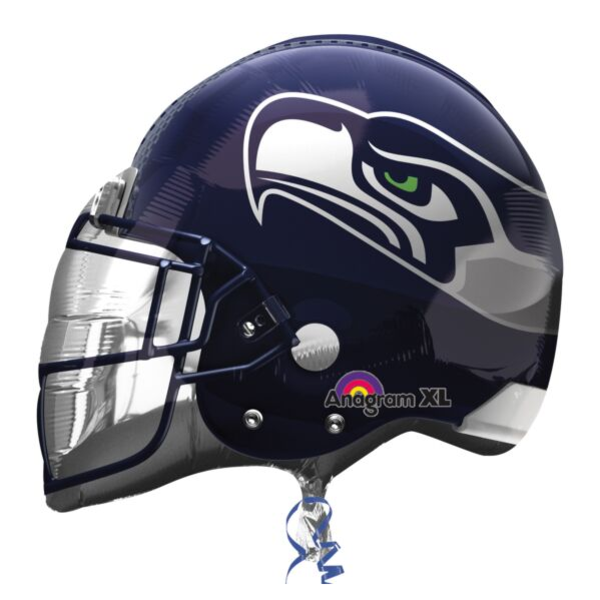 Seattle Seahawks Helmet Helium-Filled Foil Balloon