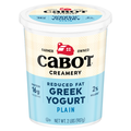 Cabot Creamery Reduced Fat Plain Greek Yogurt