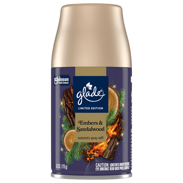 Glade Embers & Sandalwood Air Freshener Spray Refill