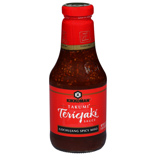 Kikkoman Takumi Gochujang Spicy Miso Teriyaki Sauce